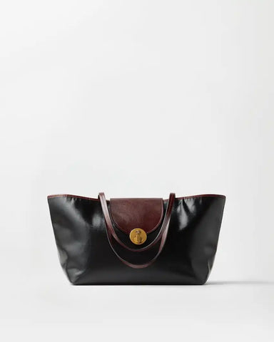 Vivian Small Coated Canvas Tote