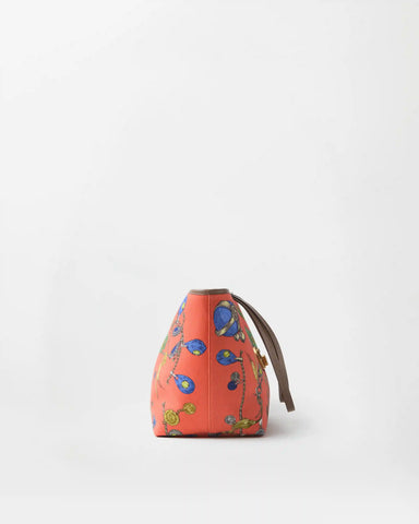 Vivian Printed Small Canvas Tote