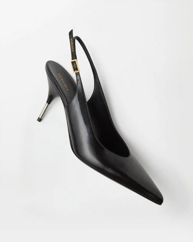 Nyx Leather Slingbacks 80 mm