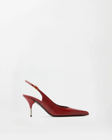 Nyx Leather Slingbacks 80 mm
