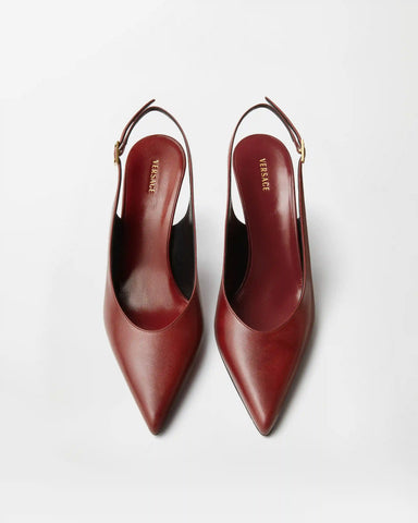 Nyx Leather Slingbacks 80 mm