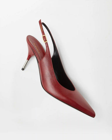 Nyx Leather Slingbacks 80 mm