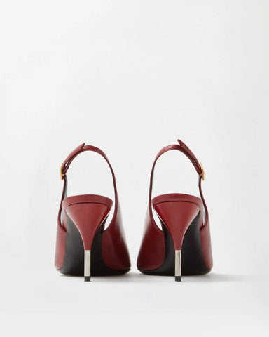 Nyx Leather Slingbacks 80 mm