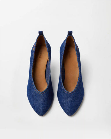 Tina Denim Pumps 65 mm