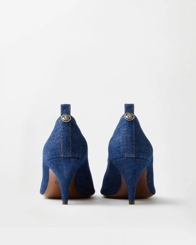 Tina Denim Pumps 65 mm