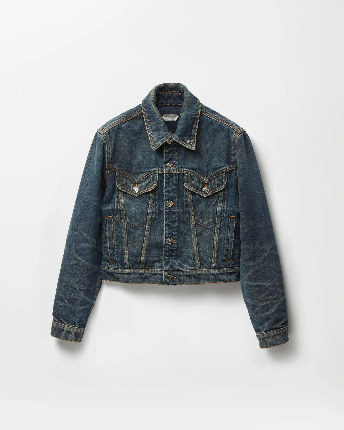 Distressed Denim Jacket