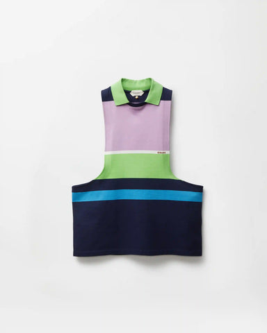 Striped Cotton-Jersey Tank Top
