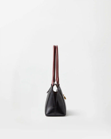 Vivian Small Leather East/West Shoulder Bag