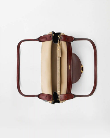 Vivian Small Leather East/West Shoulder Bag