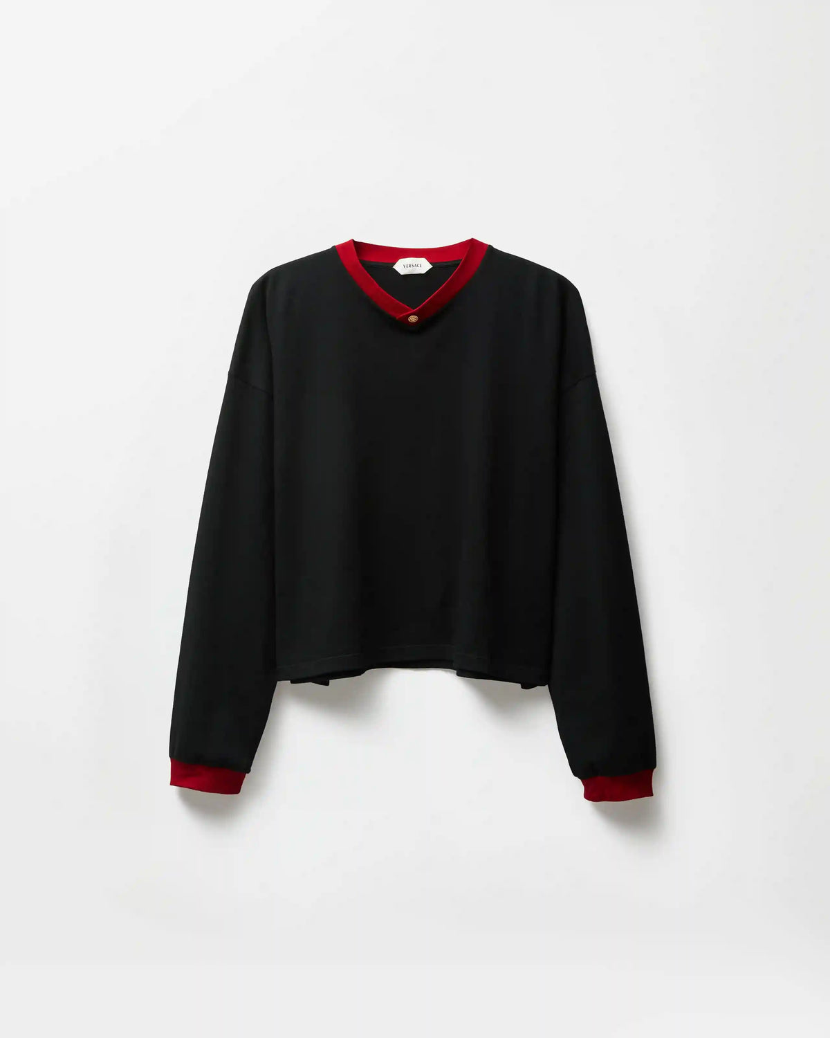 Stretch Cotton-Jersey Long-Sleeved T-Shirt