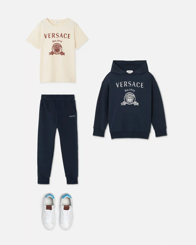 Kids Logo-Printed Cotton-Jersey Sweatpants