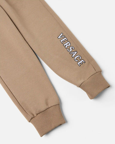 Kids Embroidered-Logo Cotton-Jersey Sweatpants