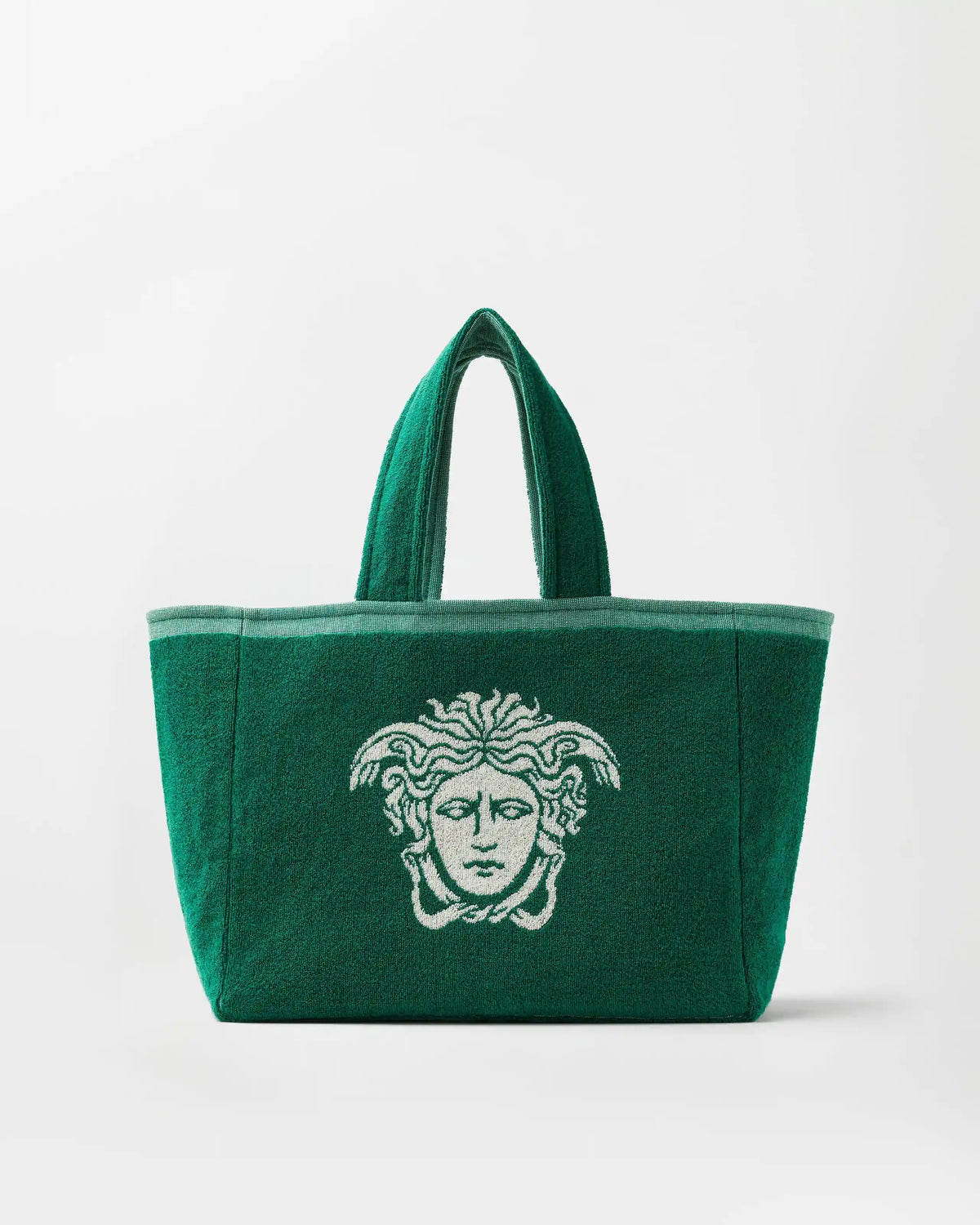 Cotton-Terry Jacquard Tote
