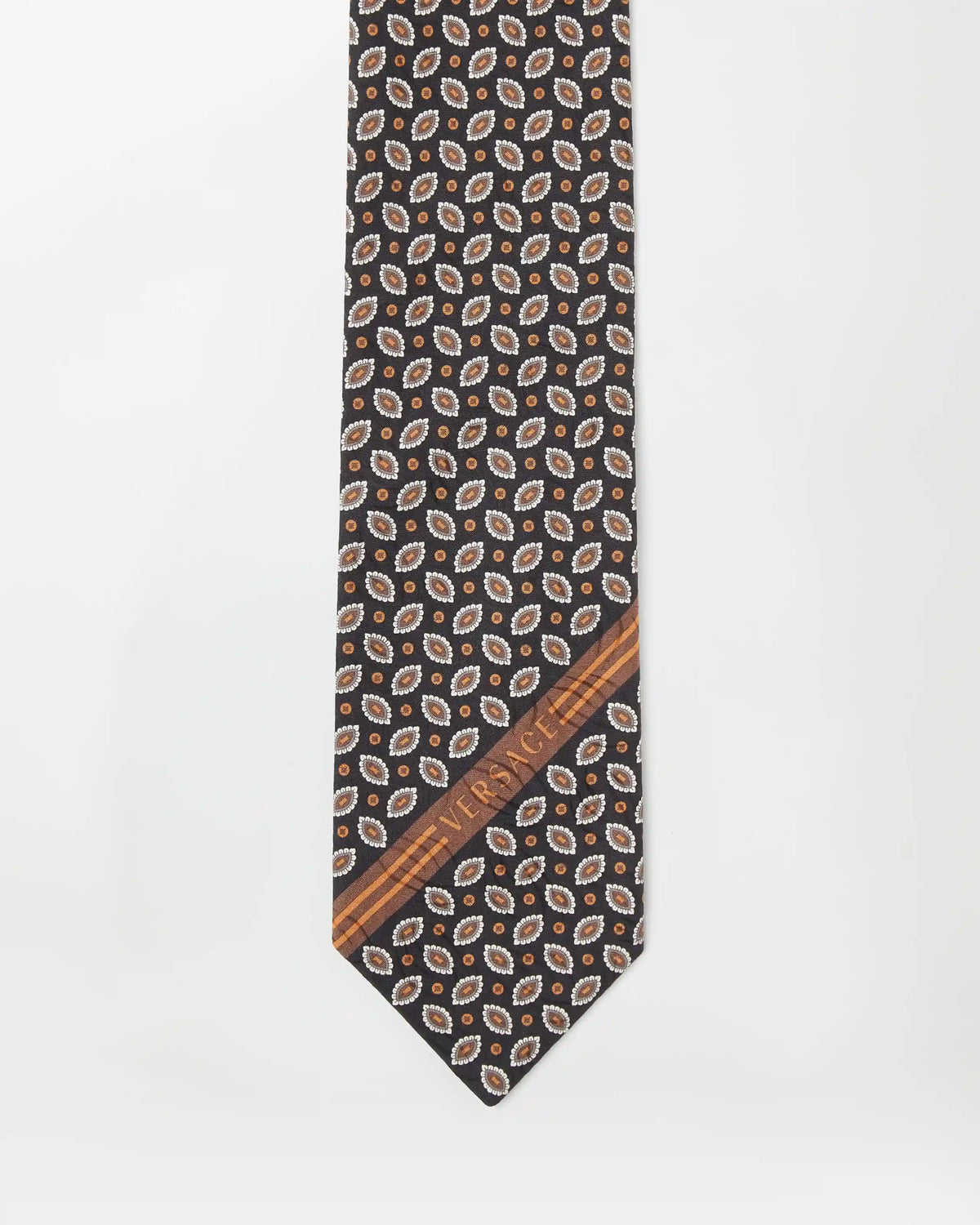Printed Jacquard Silk Tie