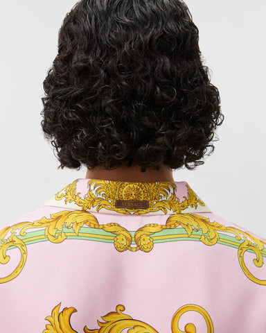 Printed Silk Twill Shirt