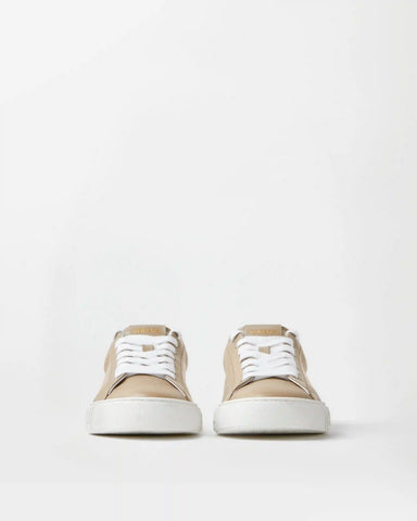 Greca Leather Sneakers