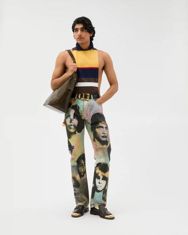 Printed Regular Jeans