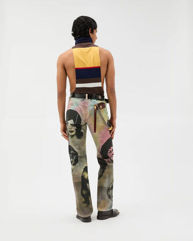 Printed Regular Jeans