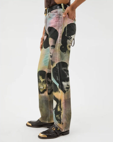 Printed Regular Jeans