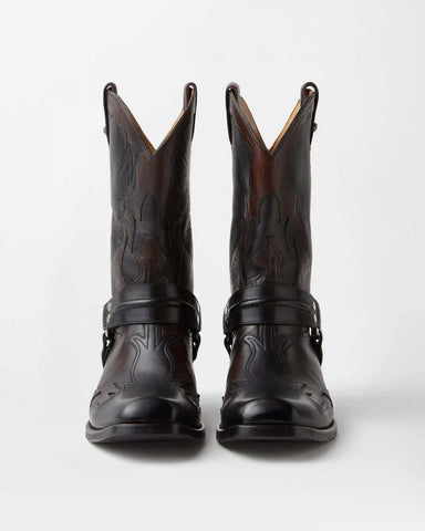 Sylvester Leather Western Boots