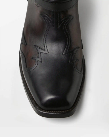 Sylvester Leather Western Boots