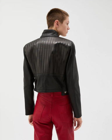 Leather Blouson