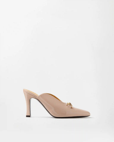 Marisa Patent Mules 90 mm