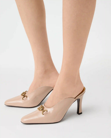 Marisa Patent Mules 90 mm