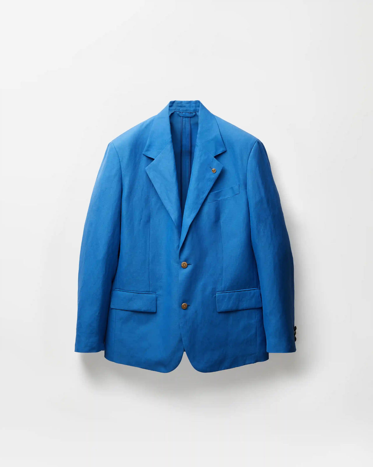 Wool-Linen Oversized Blazer