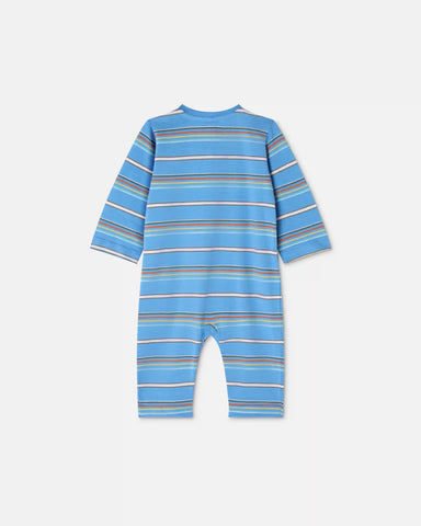 Baby Printed Cotton-Jersey Sleepsuit