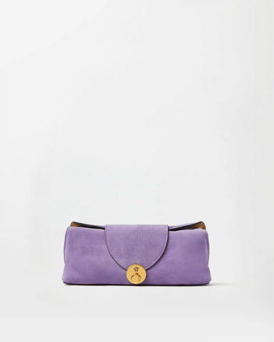 Vivian Suede Clutch
