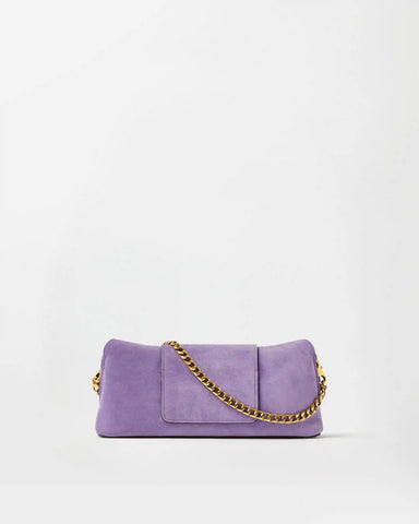 Vivian Suede Clutch