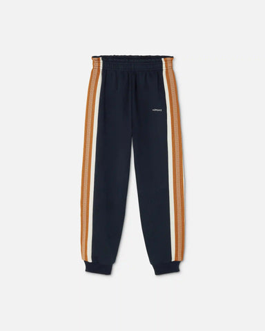 Kids Embroidered-Logo Cotton-Jersey Sweatpants