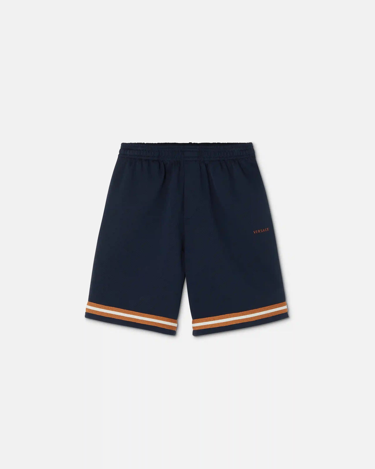 Kids Embroidered-Logo Stretch PiquÃ© Shorts