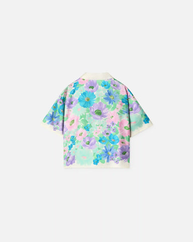 Kids Printed Silk-Twill Shirt