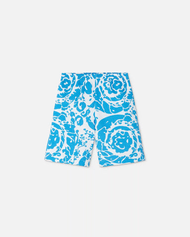 Kids Printed Cotton-PiquÃ© Shorts