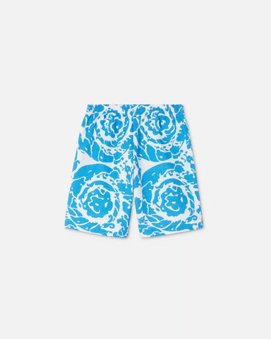 Kids Printed Cotton-PiquÃ© Shorts