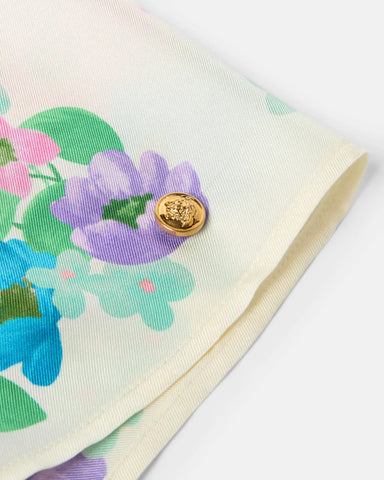 Kids Printed Silk-Twill Shorts
