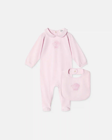 Baby Printed Stretch Cotton-Jersey Sleepsuit Set
