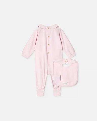 Baby Printed Stretch Cotton-Jersey Sleepsuit Set