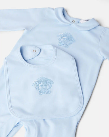 Baby Printed Stretch Cotton-Jersey Sleepsuit Set