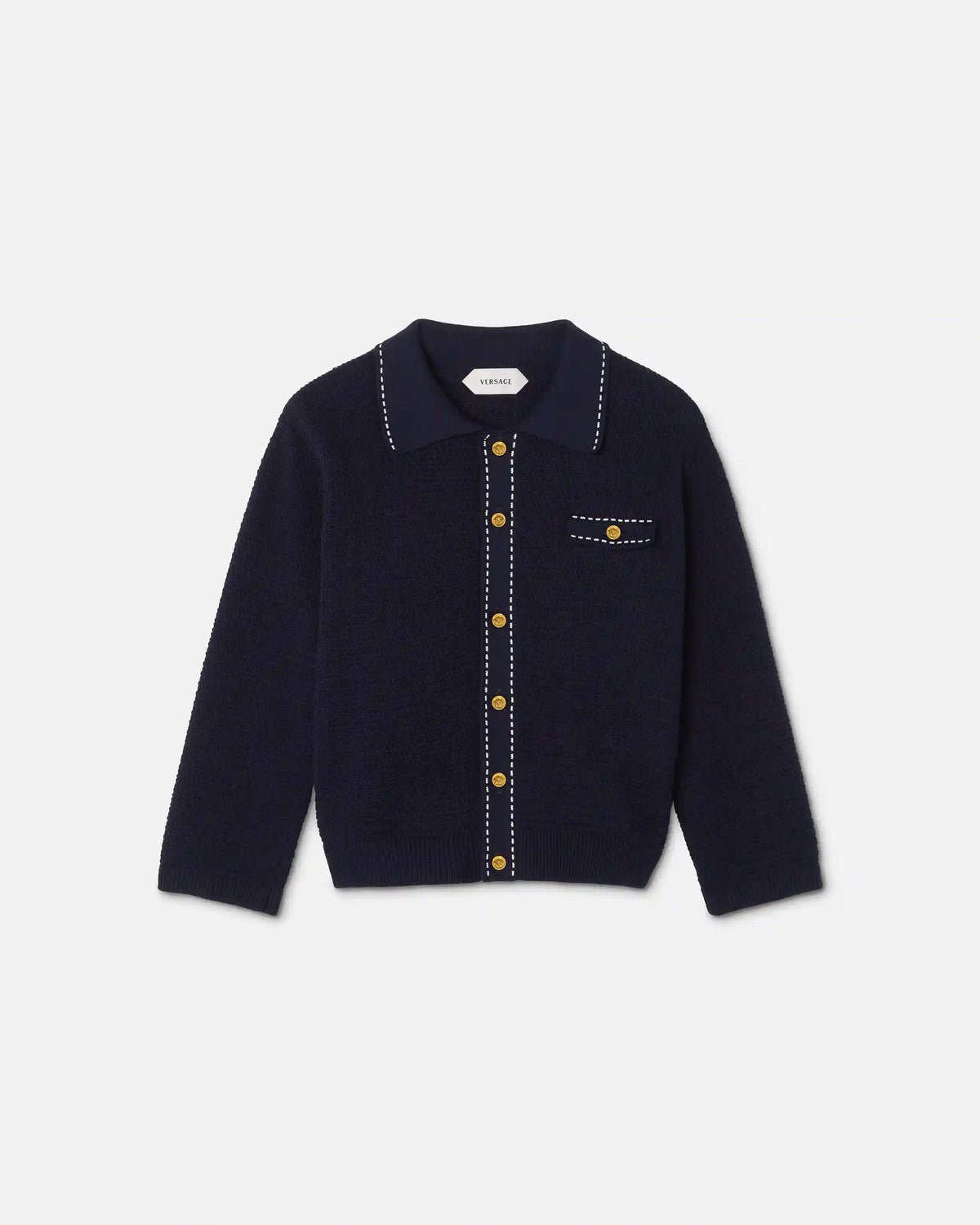 Kids Cotton Knit Cardigan