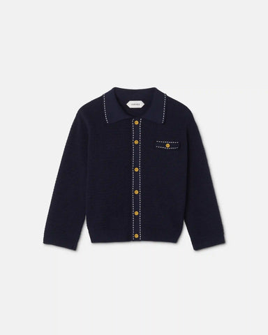 Kids Cotton Knit Cardigan