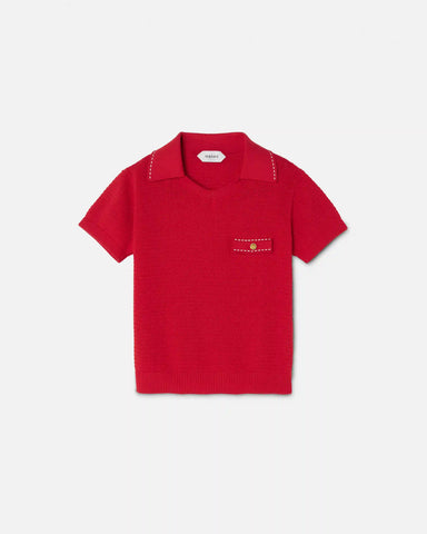 Kids Cotton Knit Polo