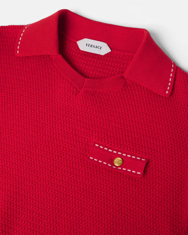 Kids Cotton Knit Polo