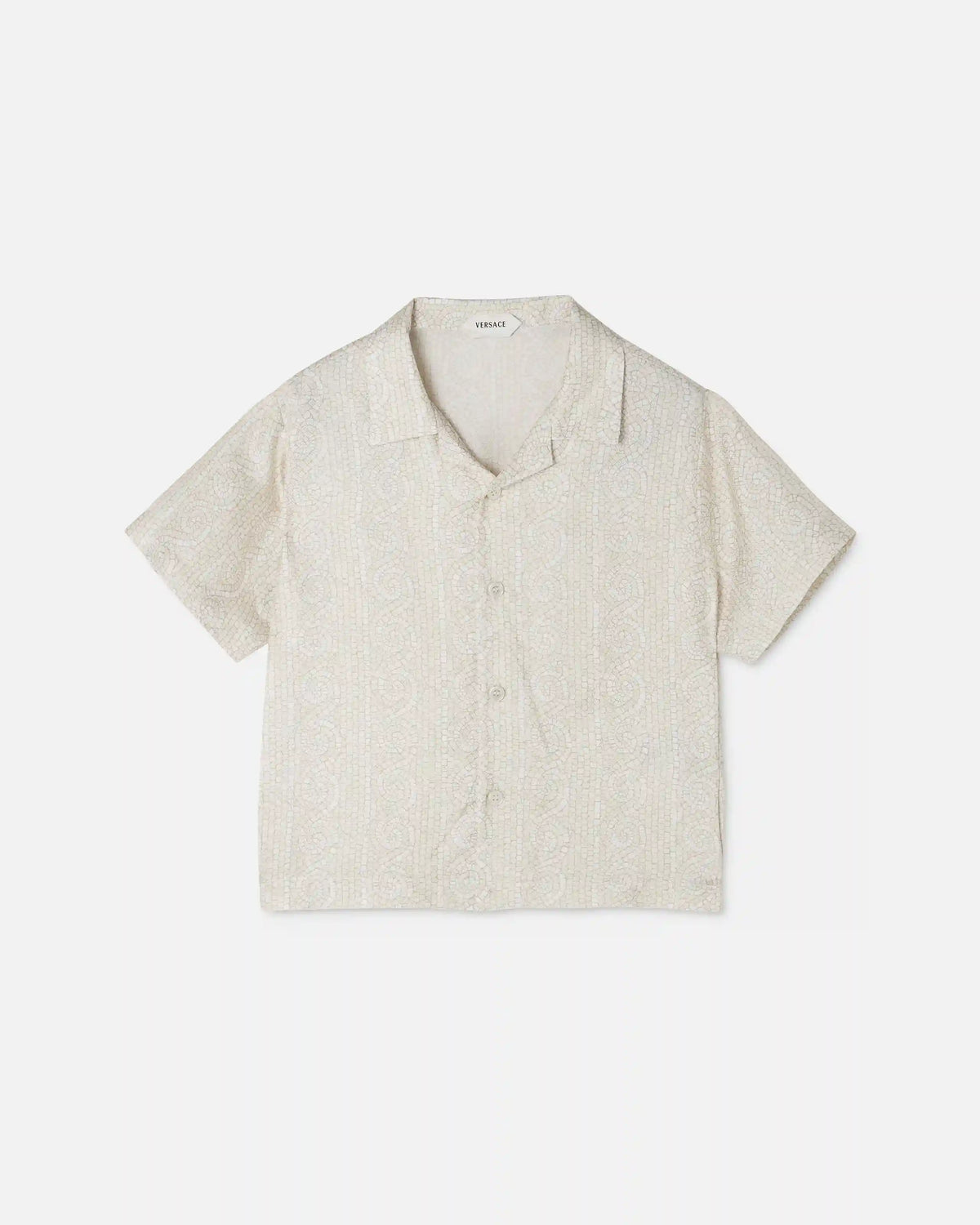 Baby Printed Silk Twill Shirt