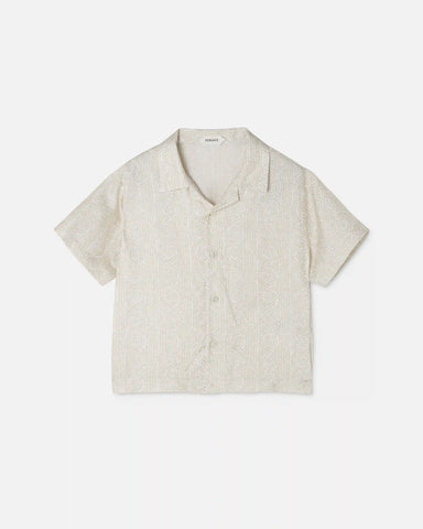 Baby Printed Silk Twill Shirt