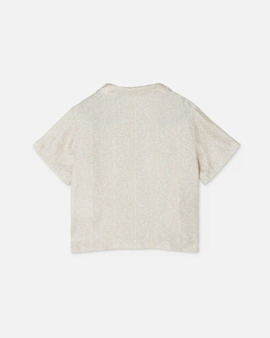 Baby Printed Silk Twill Shirt