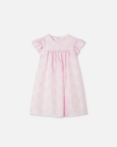 Baby Printed Silk Twill Dress