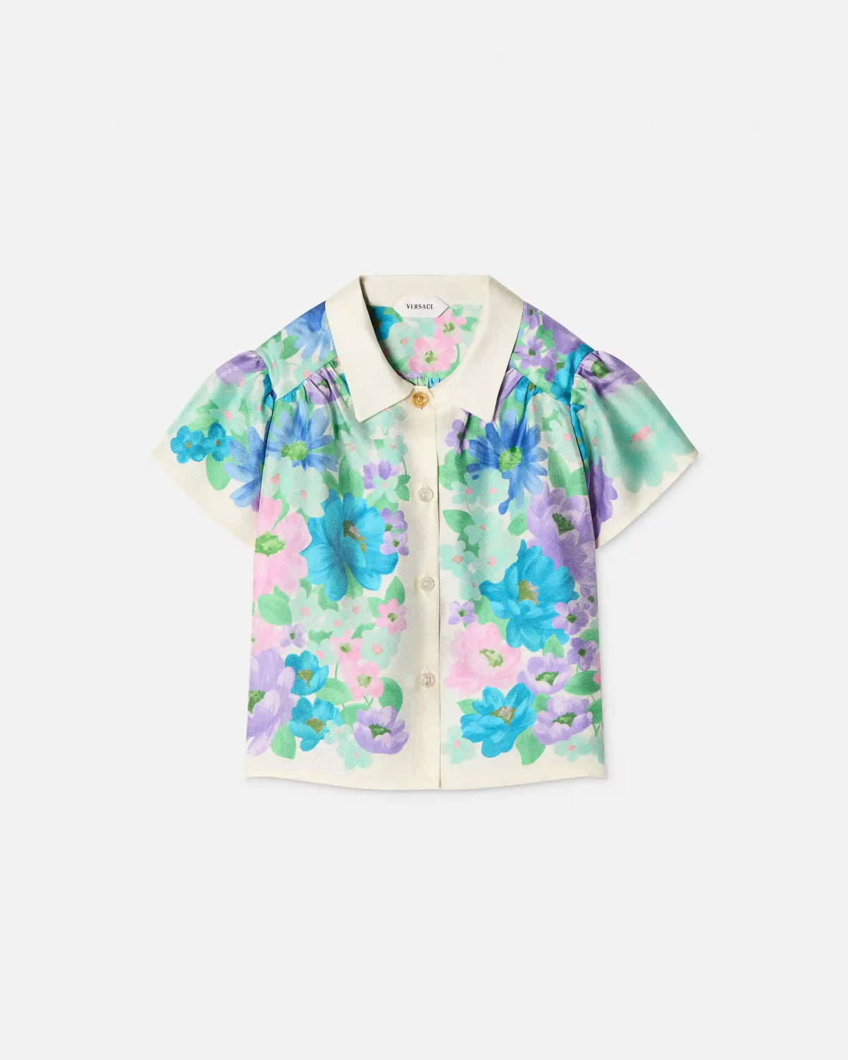 Baby Printed Silk Twill Shirt